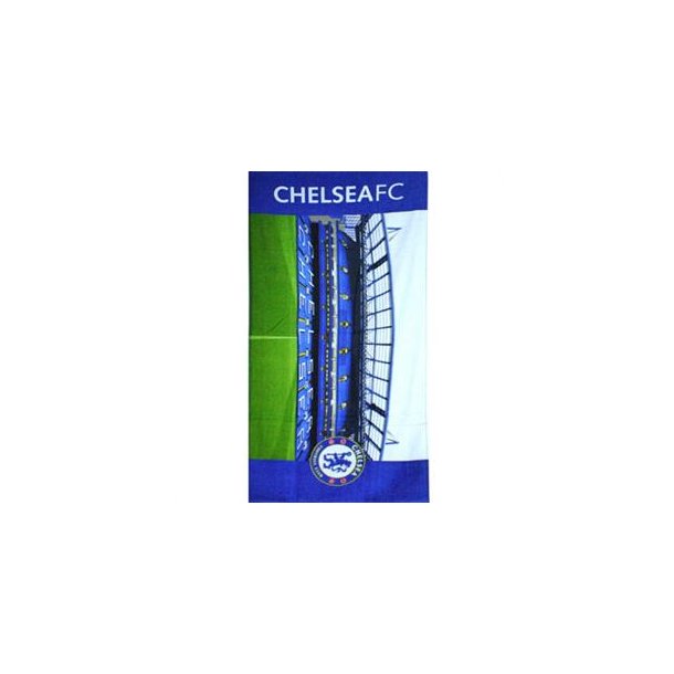 Chelsea badehndklde / Stadion Stamford Bridge Ml: 150 x 75 cm. 100 % bomuld